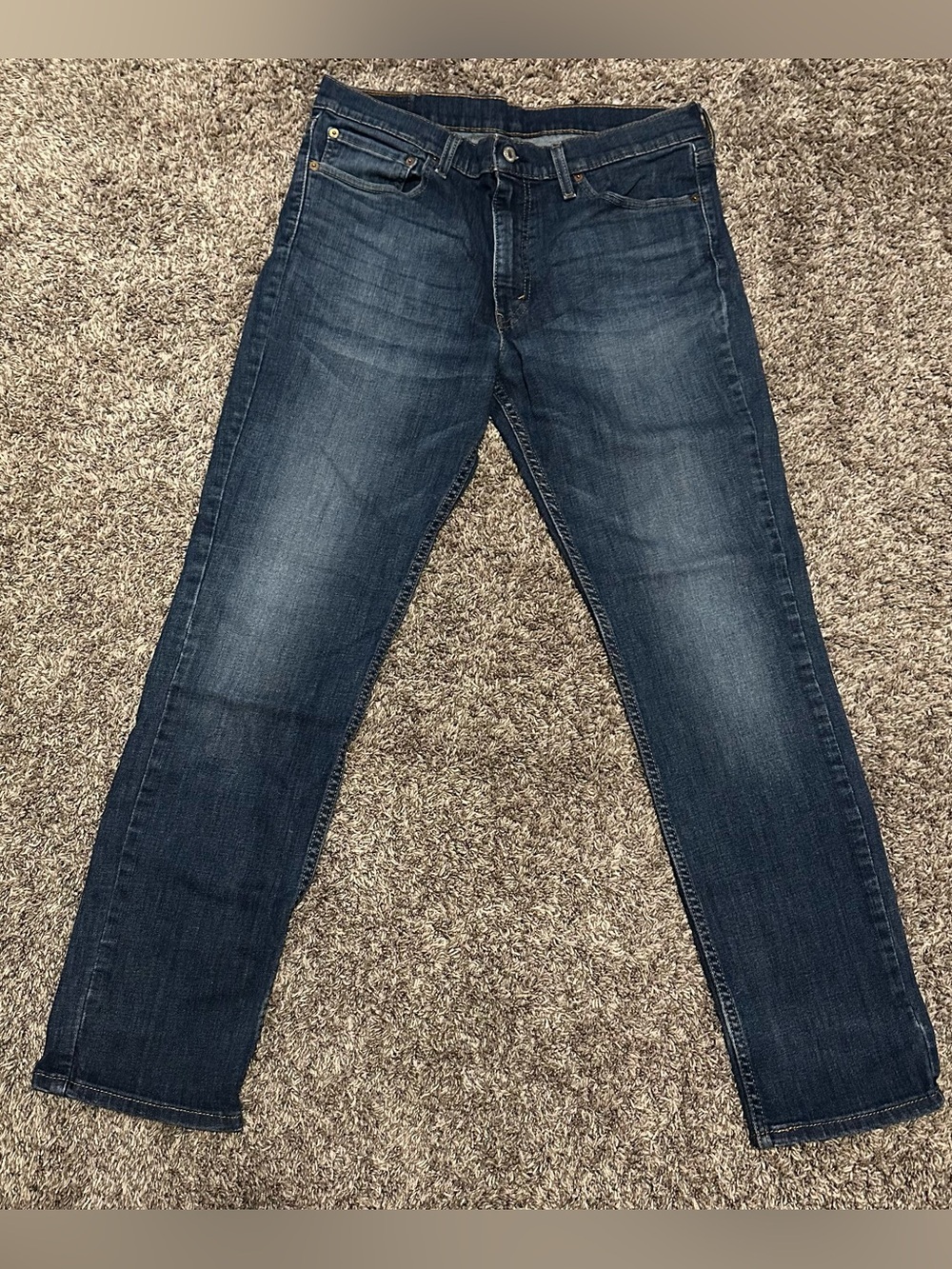 Levi's Men's 511 Indigo Straight Jeans size 36x32